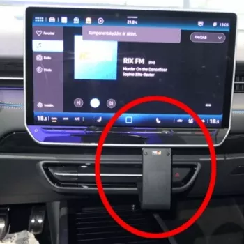 Brodit ProClip Uchwyt do Volkswagena ID.7 (2024-2026) - Wspornik na deskę rozdzielczą, kierownica po lewej stronie