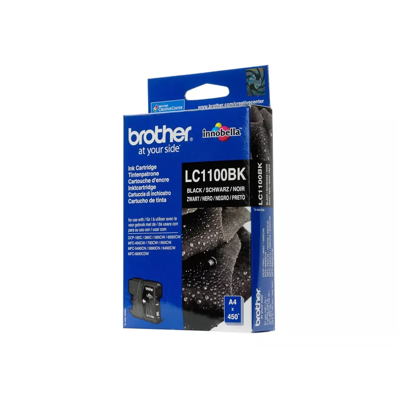 Brother LC1100BK Oryginalny Czarny Tusz do Drukarek (300 stron)