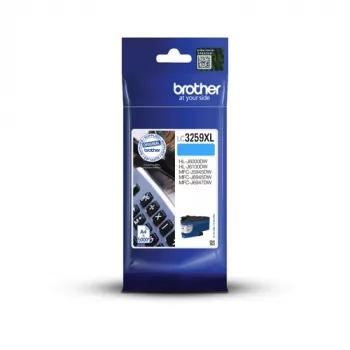 Brother LC3259XLCP High Yield Cyan Ink Cartridge - 5000 Pages