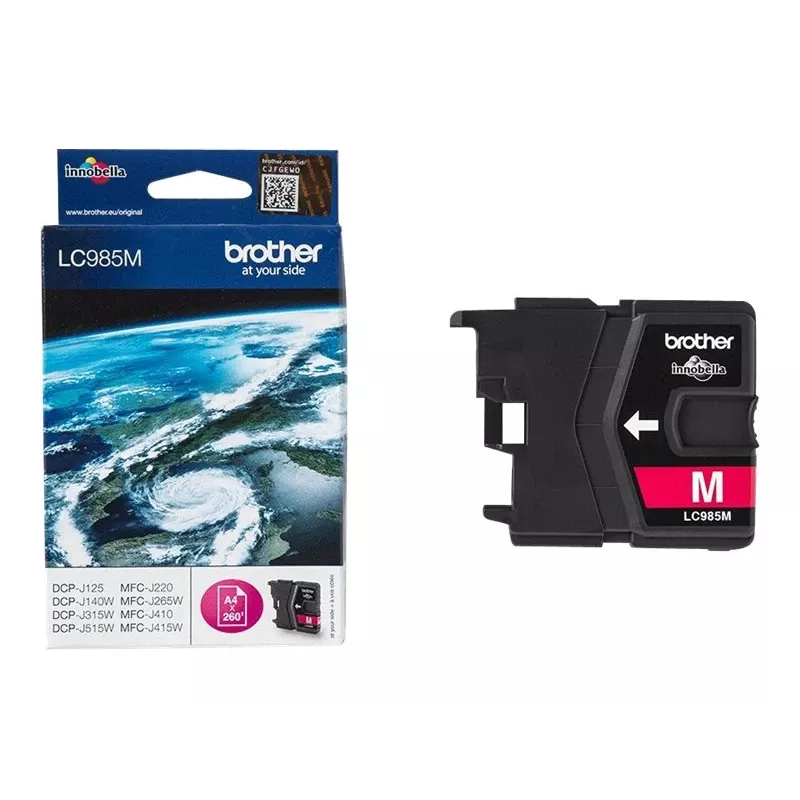 Brother LC985MBP Oryginalny wkład z tuszem magenta (opakowanie blister)