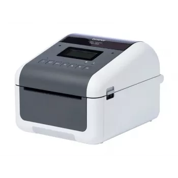 Brother TD-4455DNWB Desktop Label Printer, 4 in, 203 dpi, LAN/Bluetooth/Wi-Fi