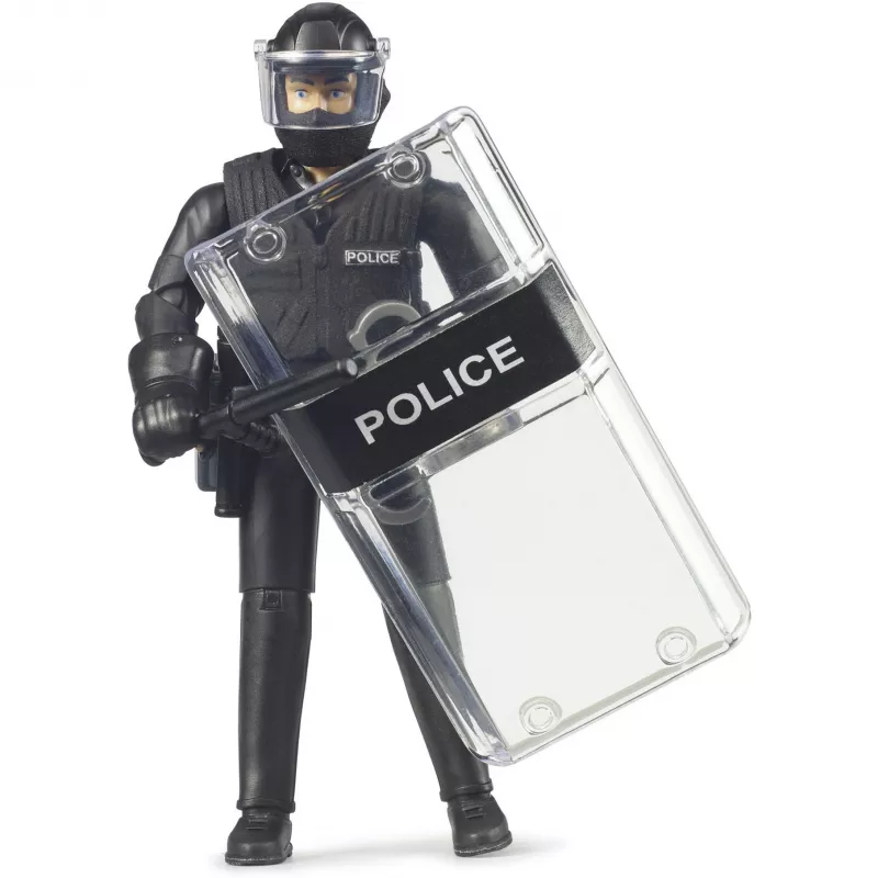 BRUDER bworld Police Special Forces Action Figure