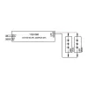 Brumberg 17251000 Sterownik LED DALI Prostokątny Biały 80W 230V 24V
