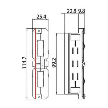 Brumberg 87114080 Złącze elektryczne, 3-biegunowe, push-in, 16A 250V, IP20, czarne