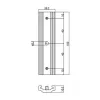 BRUMBERG 87116080 Łącznik wzdłużny do 3-fazowego systemu szyn, czarny