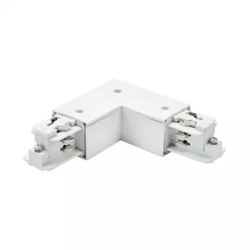 Brumberg 87127070 90° Łącznik narożny do systemu szyn ONETRACK DALI 3-fazowy, biały