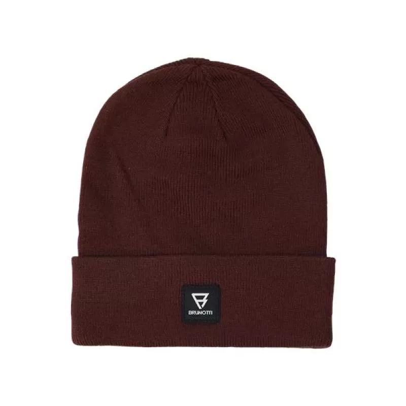 Brunotti Tignes 2.0 Unisex Czapka beanie - ciemnoczerwona - uniwersalny rozmiar