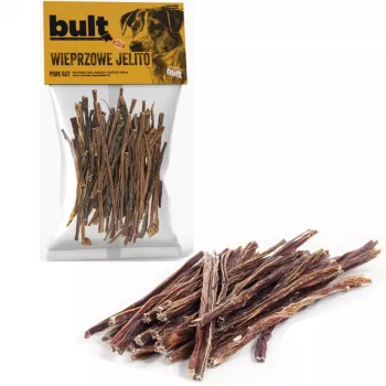BULT Suszona Wieprzowa Jelito - Przysmak dla Psa - 100g