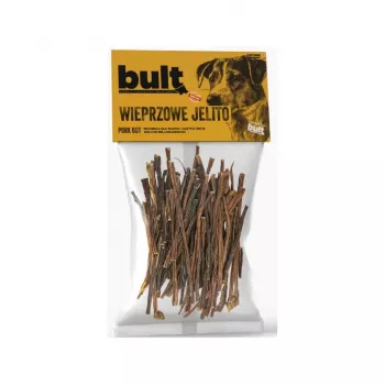 BULT Suszona Wieprzowa Jelito - Przysmak dla Psa - 100g