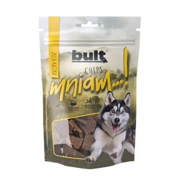 BULT Duck Chips Przysmak dla psów – Wysokobiałkowy, Niskotłuszczowy, Bez zbóż, 100g
