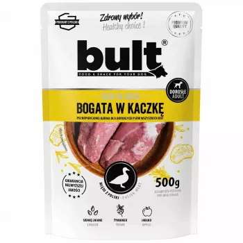 BULT Duck Rich Meatloaf Pouch dla psów 500g