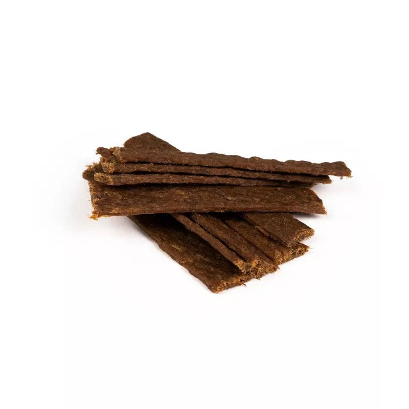 BULT Tasty Stripes Królicze Przysmaki dla Psów – Bez Ziaren, Nagrody Treningowe, 6 Sztuk (60 g)