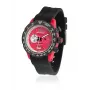 BULTACO MAN H1PR43C-CR1 43mm Męski Zegarek Kwarcowy Chronograf Czarna Tarcza Skórzany Pasek