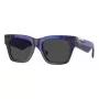 Okulary przeciwsłoneczne Burberry BE4424 dla kobiet, oprawka Dark Havana, soczewki Dark Grey, 52/18/140 mm