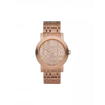 Zegarek męski Burberry BU1864 38 mm czarna skóra