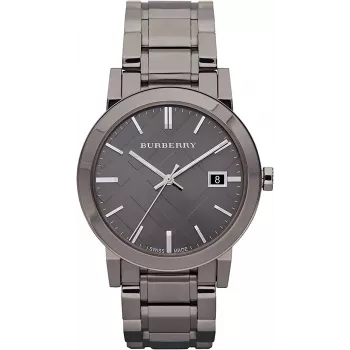 Zegarek damski Burberry BU9007 Swiss Quartz 38 mm stal nierdzewna dwukolorowy
