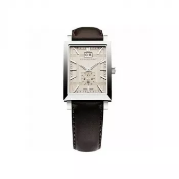 Zegarek męski Burberry BU1322 38mm Stal nierdzewna Srebrna tarcza