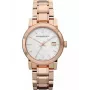 Zegarek damski Burberry BU9104 26mm Swiss Quartz Stal nierdzewna Srebrny