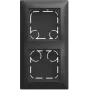 BUSCH-JAEGER BJ Obudowa natynkowa 2-krotna wysoka Busch-balance SI Studio White 2TKA00005978