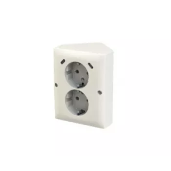 BUSCH-JAEGER Safety+ podwójne gniazdo USB z 2x USB-C, Studio White Matt (2TKA00006022)