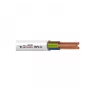 BVV-LL 3-Core 1.5mm² White PVC Fixed Wiring Cable 25m Roll