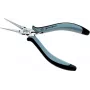 C.K Tools SensoPlus Szczypce Płaskie Zakrzywione 145 mm Czarno/Niebieskie T3783D