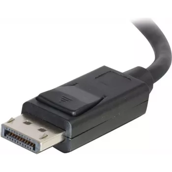 Kabel DisplayPort C2G 5,0m z zatrzaskami, męski-męski, czarny 84403
