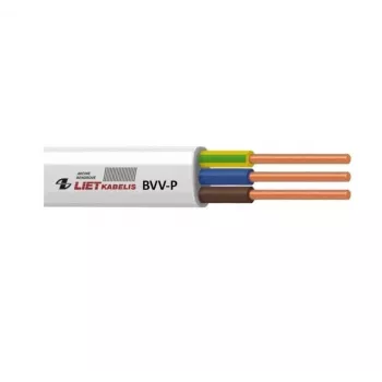 CABLE BVV-P 3X1.5 WHITE 100M