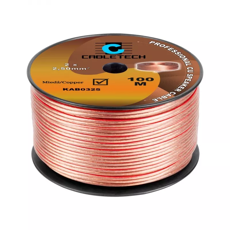 Kabel głośnikowy CABLETECH 2.5mm