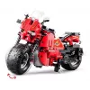 Zestaw klocków konstrukcyjnych CADA Motocykl zdalnie sterowany 2.4G 484 szt.