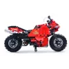 Zestaw klocków konstrukcyjnych CADA Motocykl zdalnie sterowany 2.4G 484 szt.