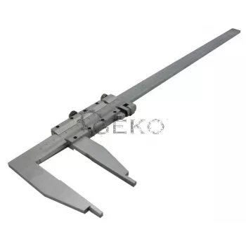 Suwmiarka 600/100mm w drewnianym etui GEKO