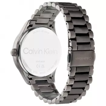 Zegarek Calvin Klein Man 25200164 40mm Kwarcowy Stal nierdzewna Siatka Czarna tarcza