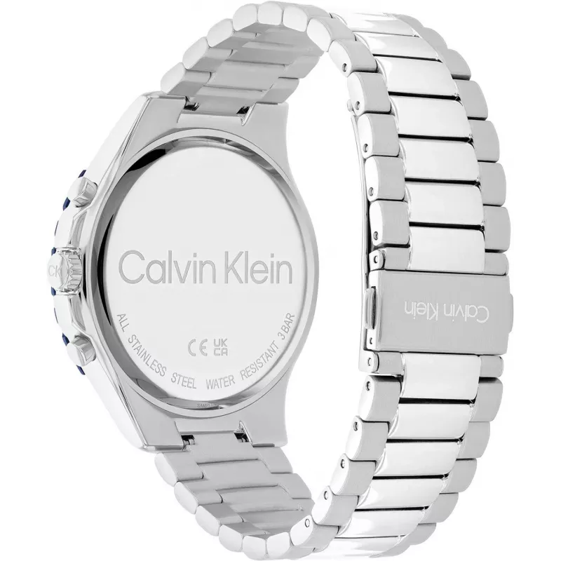 Zegarek męski Calvin Klein Minimal Extension 25200115 44mm Stal nierdzewna Mesh