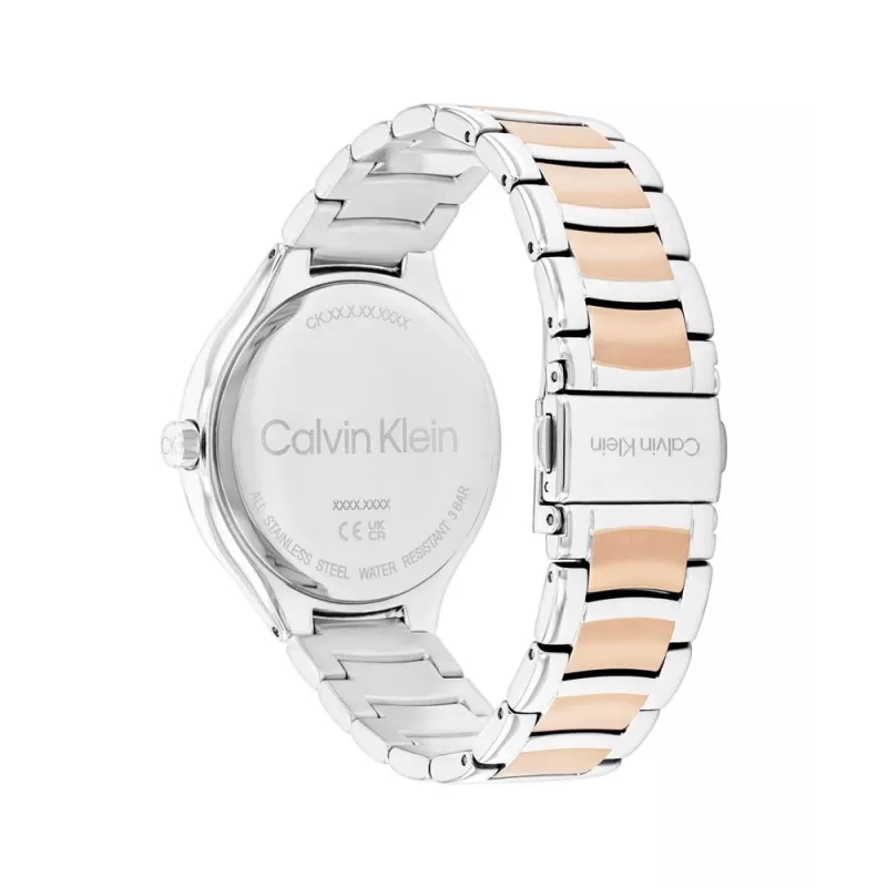 Zegarek Calvin Klein Damski 25100049 38mm Swiss Quartz Stal nierdzewna