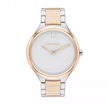 Zegarek Calvin Klein Damski 25100049 38mm Swiss Quartz Stal nierdzewna