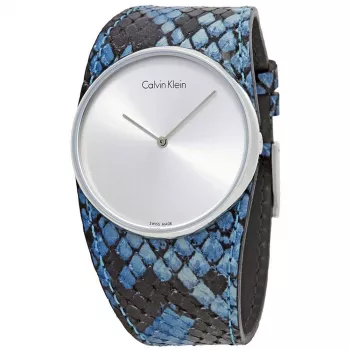 Zegarek damski Calvin Klein K5V231V6 39mm Stal nierdzewna Srebrny