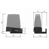 CAME KRX1FXSY Lampa ostrzegawcza 24/230V Żółta (806LA-0030)