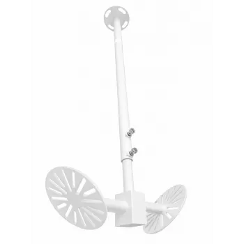 Camsafe CS20-KSO2 Uniwersalny uchwyt ścienny/sufitowy do kamer CCTV, biały, aluminium, nośność 3 kg
