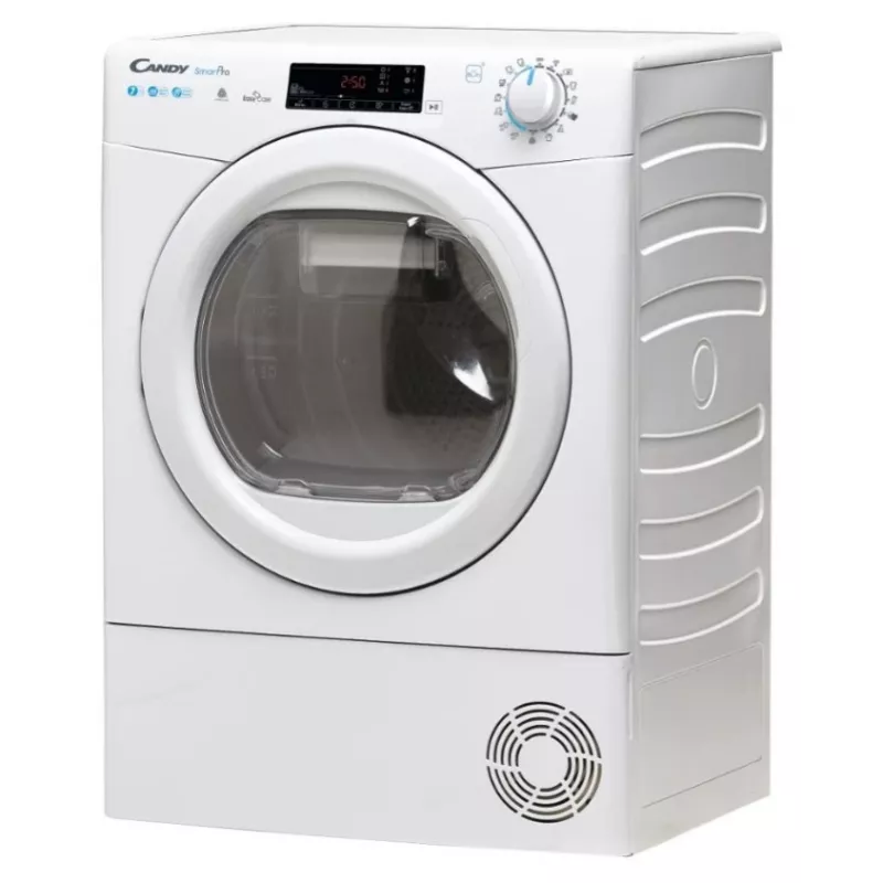Candy CSOE H7A2TE-S Suszarka bębnowa z pompą ciepła, wolnostojąca, 7 kg, A++, Wi-Fi, Biała