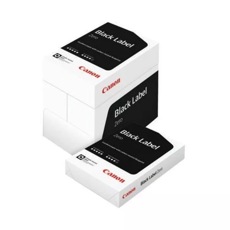 Canon Black Label Zero FSC 80g A4 Paper 5x500 Sheets