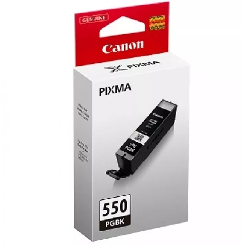 Canon PGI-550PGBK Original Pigment Black Ink Cartridge - 15 ml