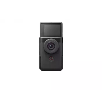 Canon PowerShot V10 Czarny Zestaw Vlogowy 4K UHD Aparat z matrycą 1-calową CMOS z mini statywem uchwytem