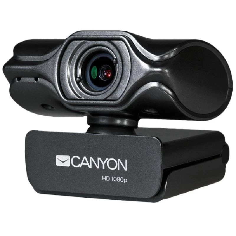 Kamera internetowa Canyon C6 2K Ultra Full HD 3.2MP z USB 2.0, czarna