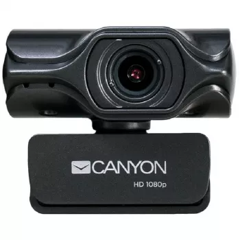 Kamera internetowa Canyon C6 2K Ultra Full HD 3.2MP z USB 2.0, czarna