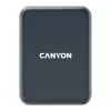 Uchwyt samochodowy i ładowarka bezprzewodowa CANYON CH-15 MegaFix, 15W, USB-C, Czarny