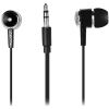 CANYON EPM-01 Słuchawki douszne przewodowe z mikrofonem, kabel 1,2 m, czarny