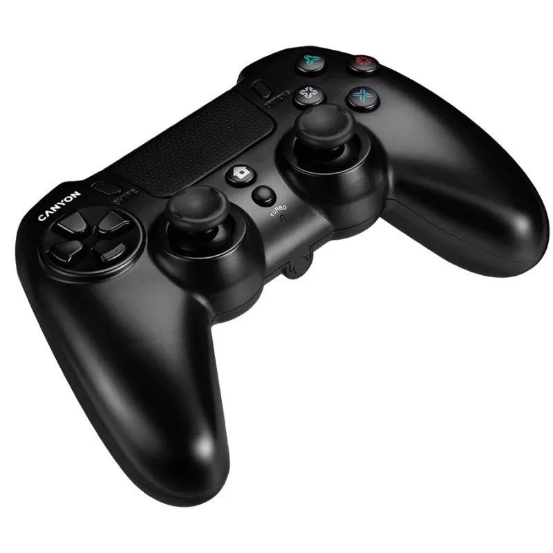 Canyon Gaming Wireless Gamepad GP-W5 z Touchpadem do PS4 Czarny