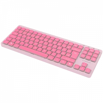 Klawiatura CANYON OnType 10 Low Profile EN Wired Pink