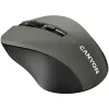 CANYON MW-1 Bezprzewodowa Mysz Optyczna - 2.4 GHz, 1600 DPI, Szary